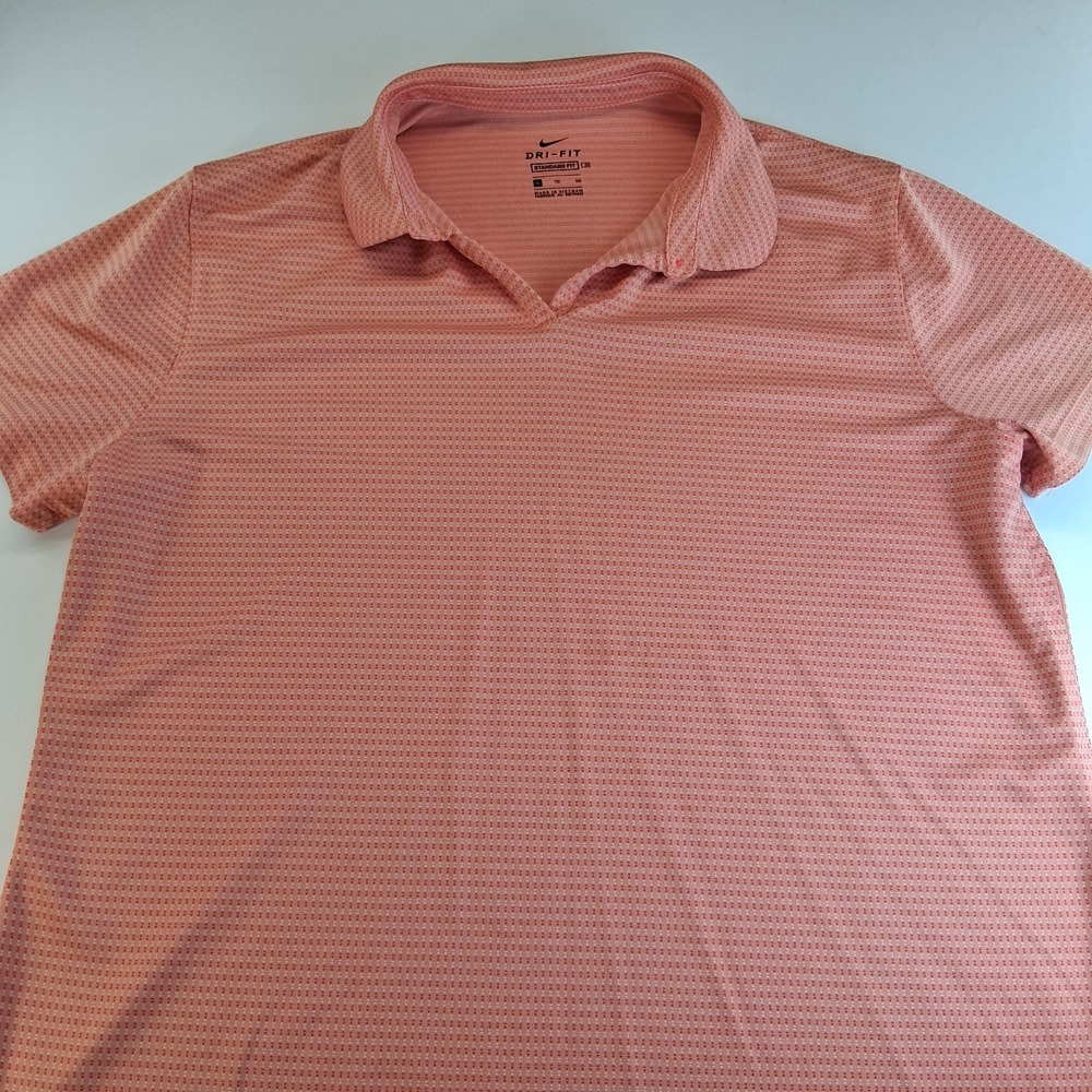 Nike Golf Polo Shirt Mens XL Performance Standard Dri Fit - Picture 1 of 3